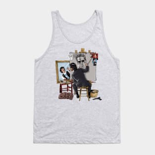 Keanu Triple Self Portrait Tank Top